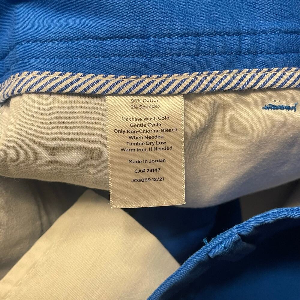 Blue Talbots Shorts Relaxed Chino Fit 4P 6" Inseam 4 - Picture 7 of 7